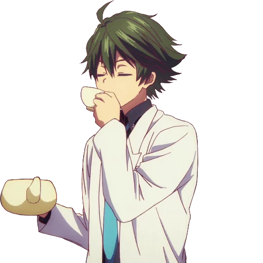 anime cartoon human face