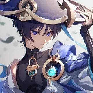 Sticker Скарамуш @itsgensharts - 3