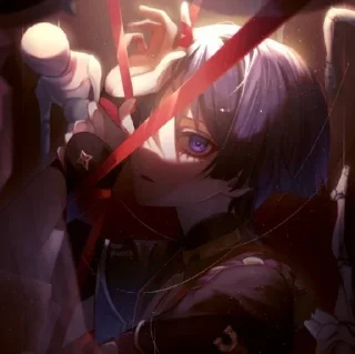 Sticker Скарамуш @itsgensharts - 11