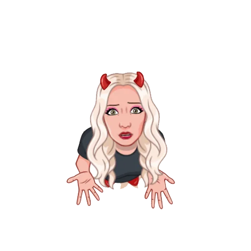 human face cartoon illustration