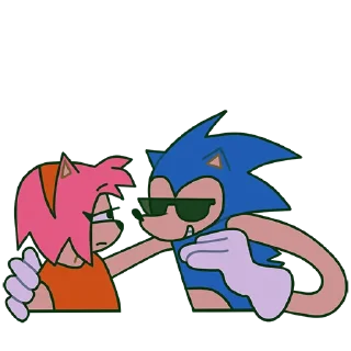 Стикер соник ежик (adinskyy_) - 7