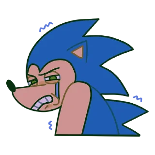 Стикер соник ежик (adinskyy_) - 3