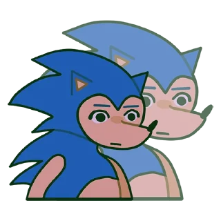 Стикер соник ежик (adinskyy_) - 9