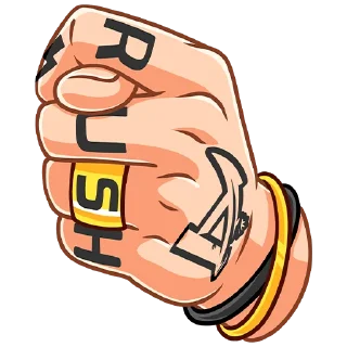 Sticker Adrenaline Rush @stickers_vk - 1