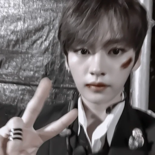 person human face clothing