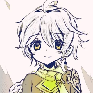 Sticker Итэр @itsgensharts - 11