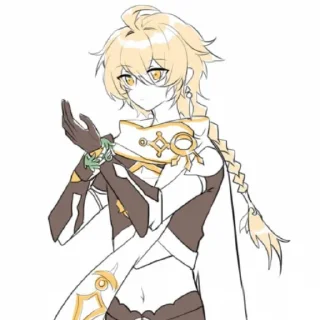 Sticker Итэр @itsgensharts - 10