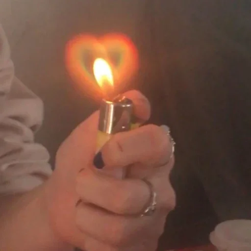 lighter person candle