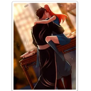 Стикер любовь анти учих - 2