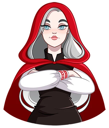 Мара Агата без текста @TgSticker - 