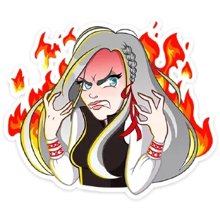 Sticker Мара Агата без текста @TgSticker - 2