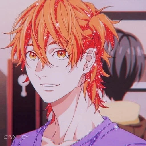 anime cartoon human face