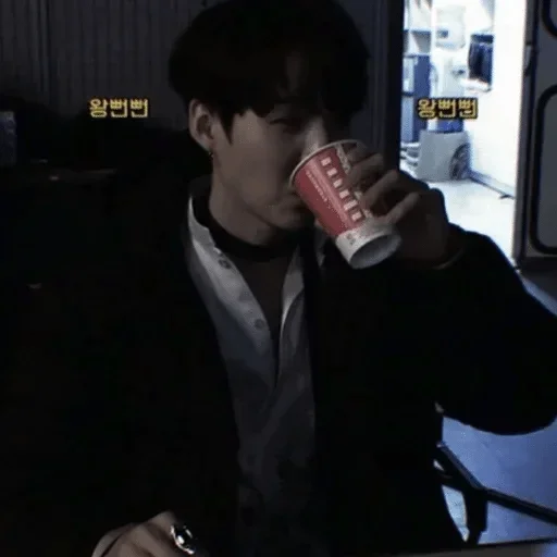 person soft drink clothing