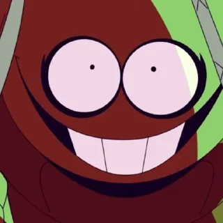 Sticker с головой пиздец - 3