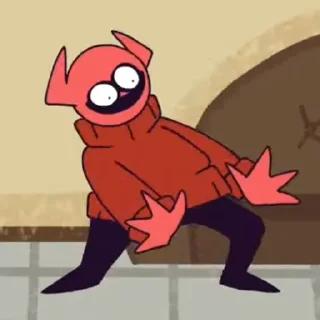 Sticker с головой пиздец - 10