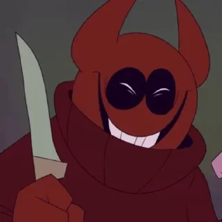 Sticker с головой пиздец - 5