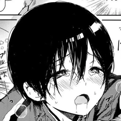 Стикер ahegao boy$ by @fStikBot - 4