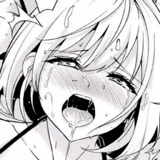 Стикер RandomAhegao @rule34_vhod - 9