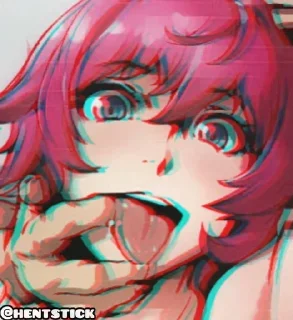 Sticker Ahegao Part 5 @hentstick - 1