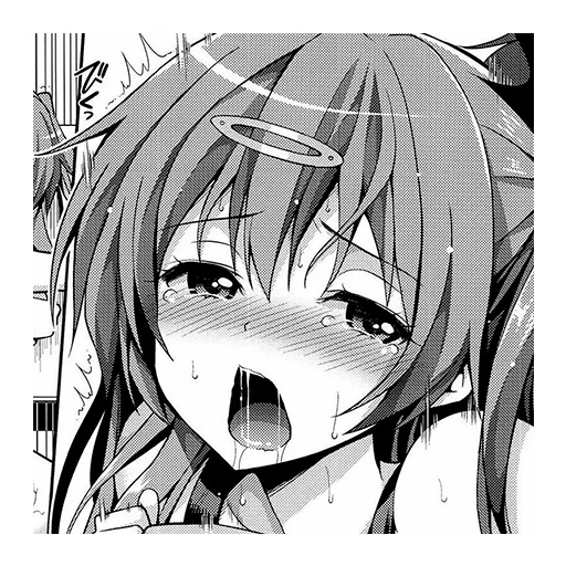 аниме эскиз иллюстрация