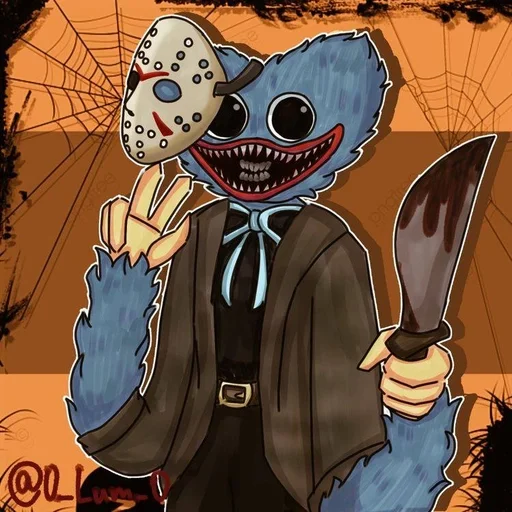 Стикер хагги вагги @ahnoee :: @fStikBot - 8