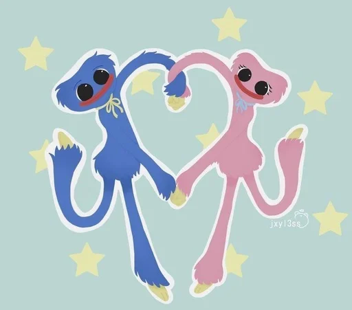 Стикер хагги вагги @ahnoee :: @fStikBot - 5