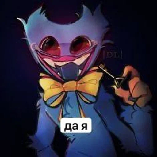 Стикер хагги вагги @ahnoee :: @fStikBot - 1