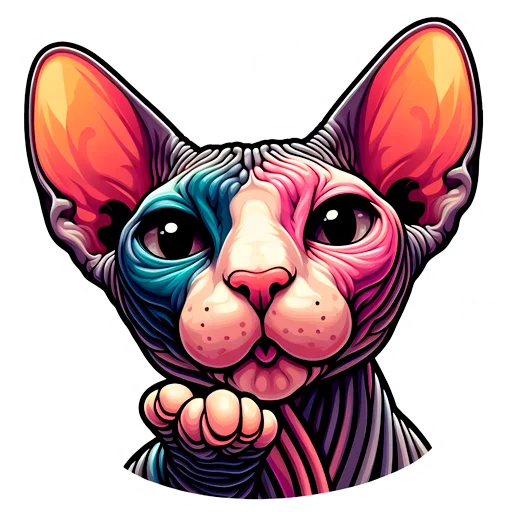 Sticker aidasphynxes - 1