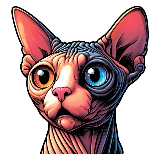 Sticker aidasphynxes - 1