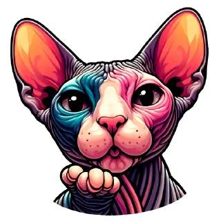 Стикер aidasphynxes @aidasphynxes - 11