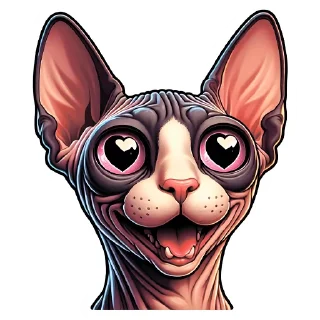 Стикер aidasphynxes @aidasphynxes - 3