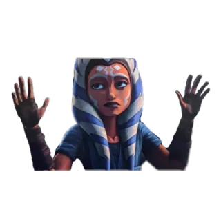 Sticker Ahsoka Tano - 4