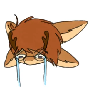 Sticker Avali (ovali) Ailan @Ailan_Draw - 1