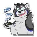 Стикер Timber - @woofpurrma - 2