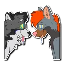 Стикер Timber - @woofpurrma - 1