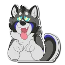 Стикер Timber - @woofpurrma - 10