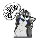 Стикер Timber - @woofpurrma - 3