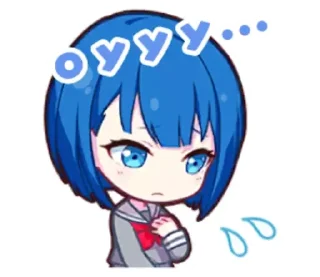 Sticker чооо секай! - 6