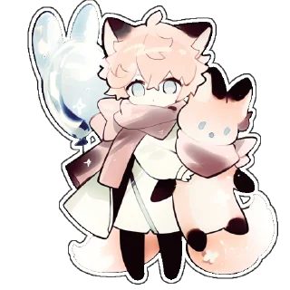 Sticker             ─ ·(🦊)· 𝐀𝗃𝖺𝗑  @enliar · ─ - 3