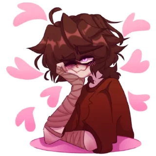 Sticker Акакий семпай <3 - 5