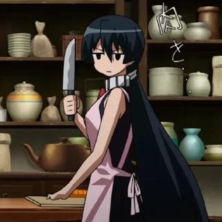 Стикер Akame ga Kill! @stickinchat - 4