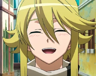 Стикер Akame ga Kill! @stickinchat - 1