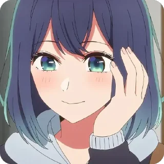 Sticker Akane Kurokawa ☆ @animestickerb @pinterest_to_stickerbot - 1