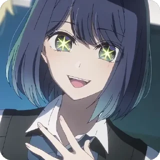 Sticker Akane Kurokawa ☆ @animestickerb @pinterest_to_stickerbot - 8