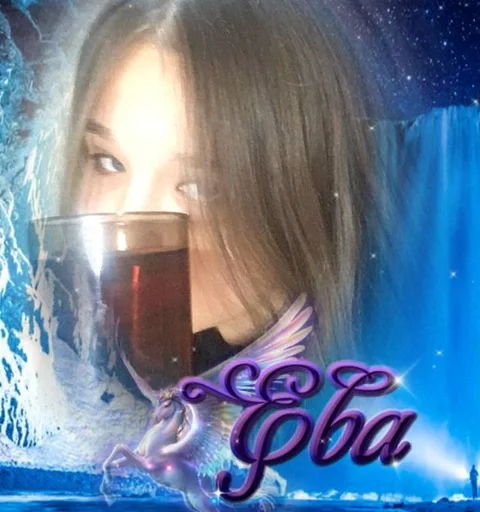 water human face drink