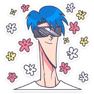 Sticker Акихико семпай от @TgSticker - 4