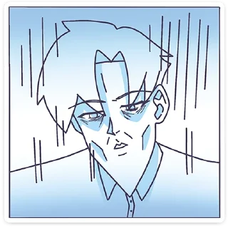 Sticker Акихико семпай от @TgSticker - 10