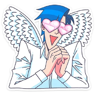 Sticker Акихико семпай от @TgSticker - 5