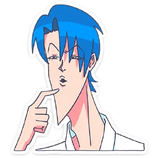 Стикер Акихико семпай :: @stickroom - 9