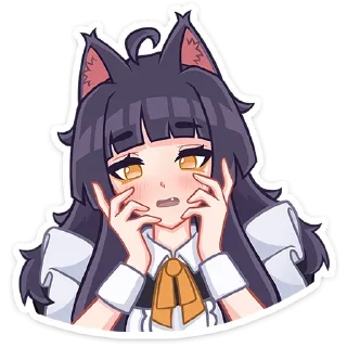 Sticker Акла @anime4_arts - 8